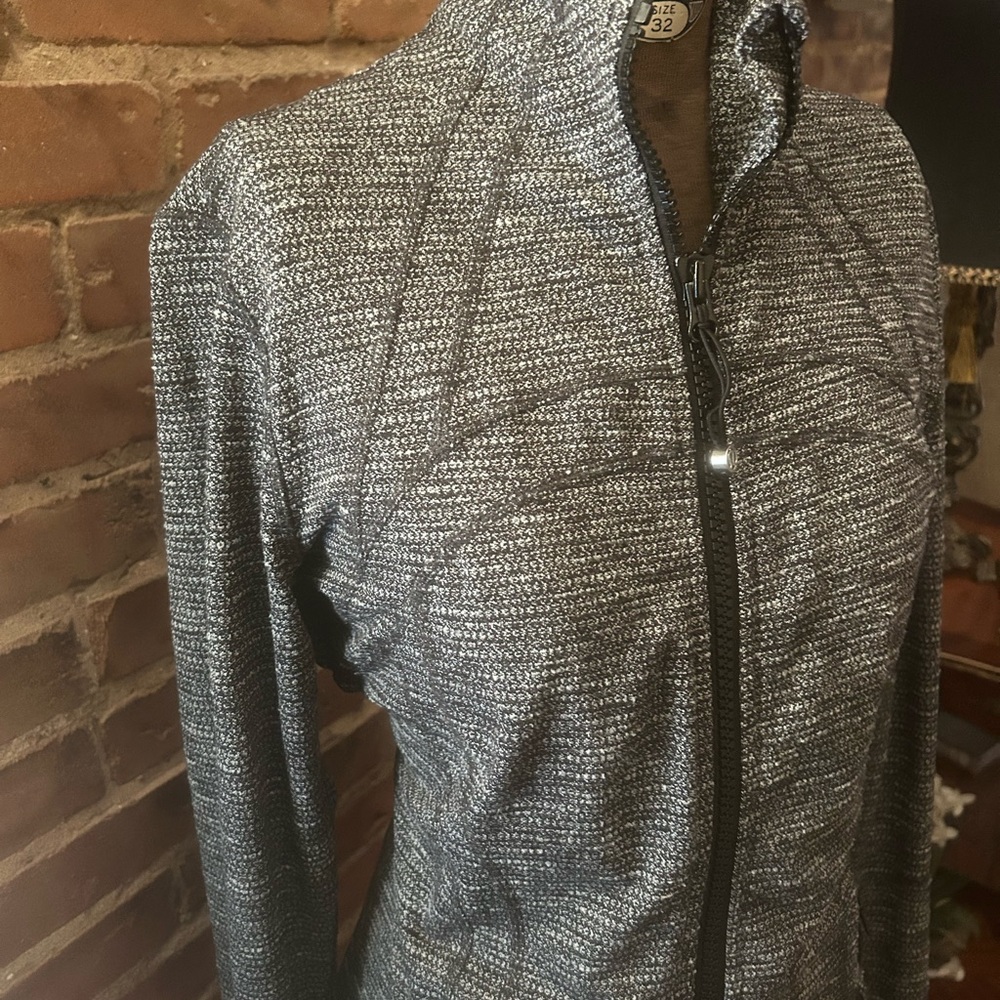 Lululemon Coco Pique Black White Define Classic Jacket, 10, Pristine!